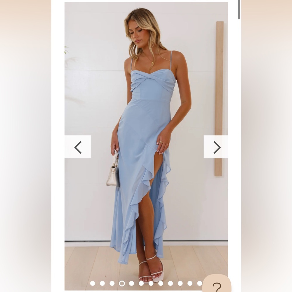 Billy J | Kiyah Midi Dress - Blue | Aus Size 8